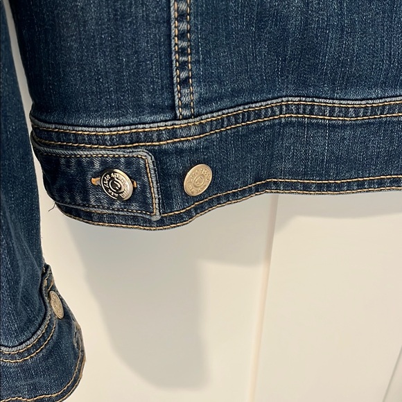 Kate Spade Blue Jean Jacket Timeless Design Medium Weight - Picture 5 of 8
